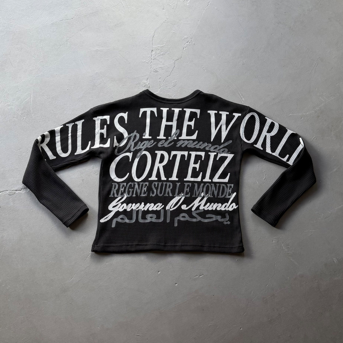 Corteiz Worldwide Waffle Thermal