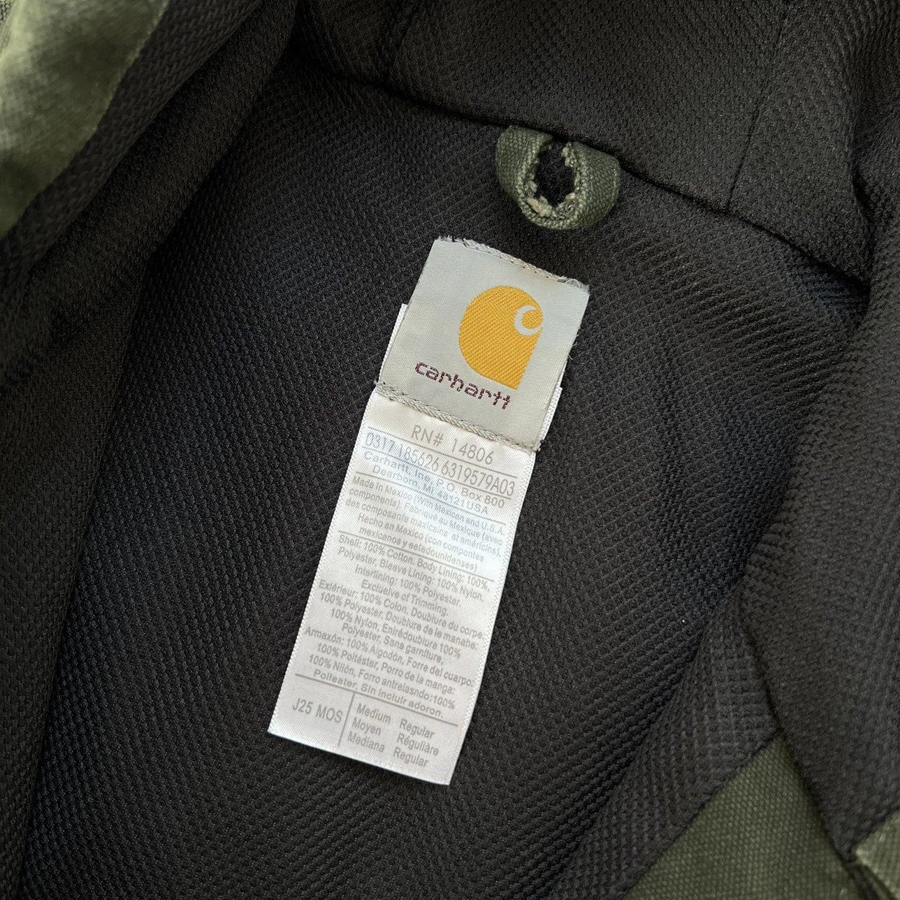 Carhartt J25 Hooded Jacket