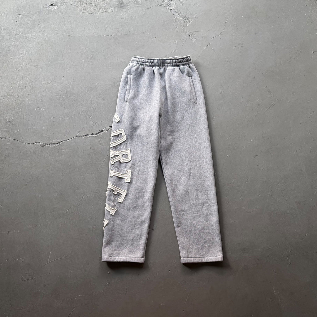 Corteiz Heather Grey  Lundun Stitch Zip Tracksuit