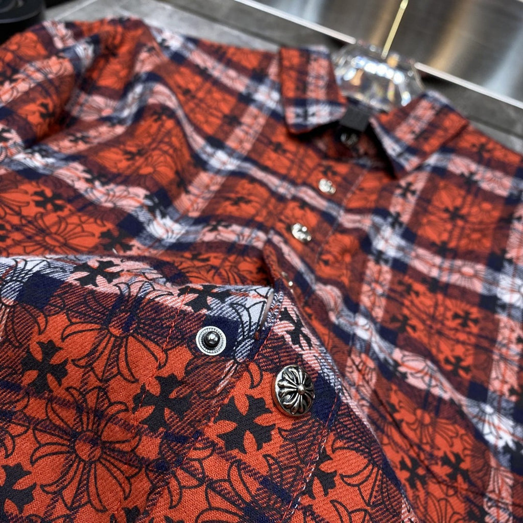 Chrome Hearts Loose Ends Monogram Cross Flannel