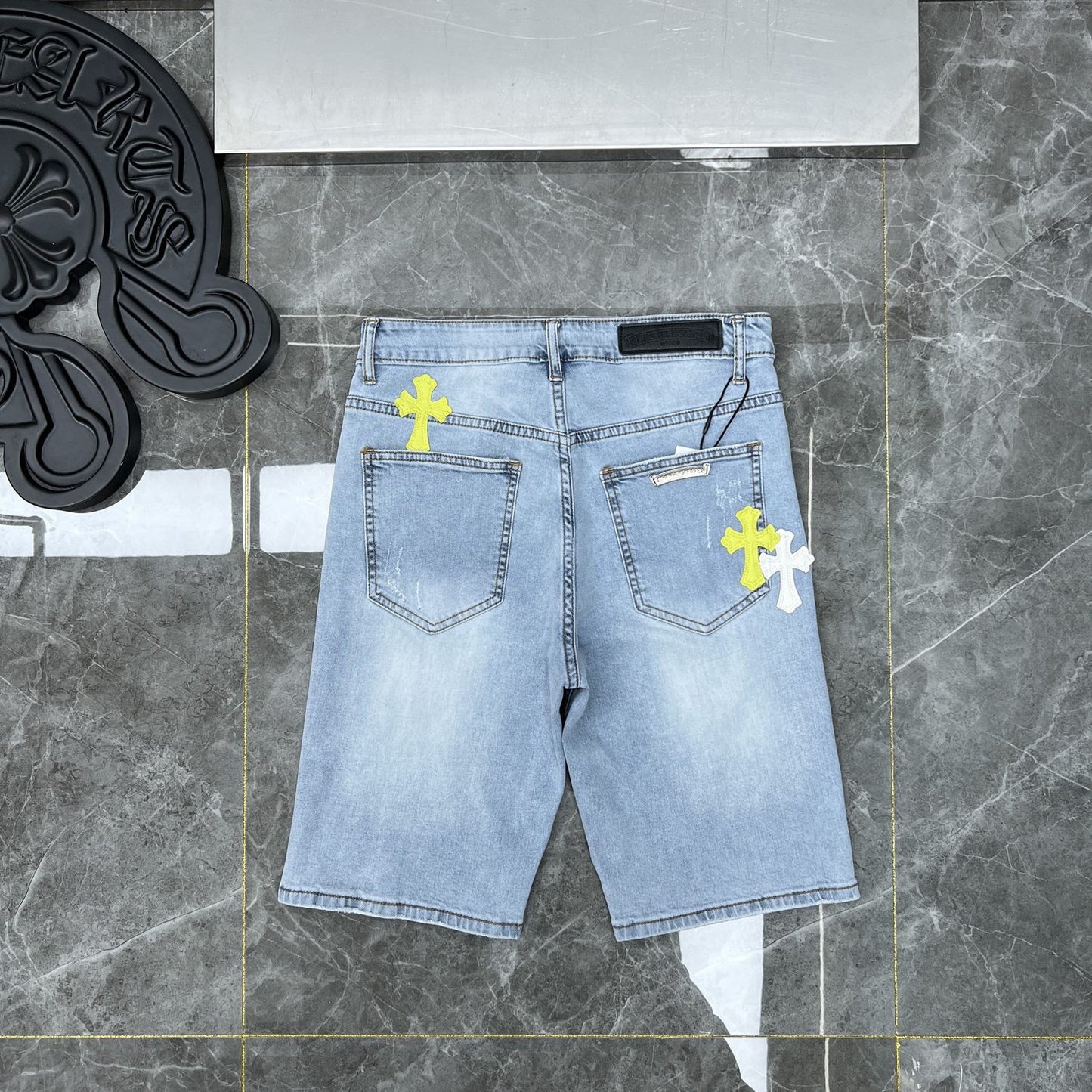 Chrome Hearts Denim Shorts