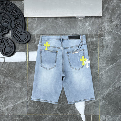 Chrome Hearts Denim Shorts