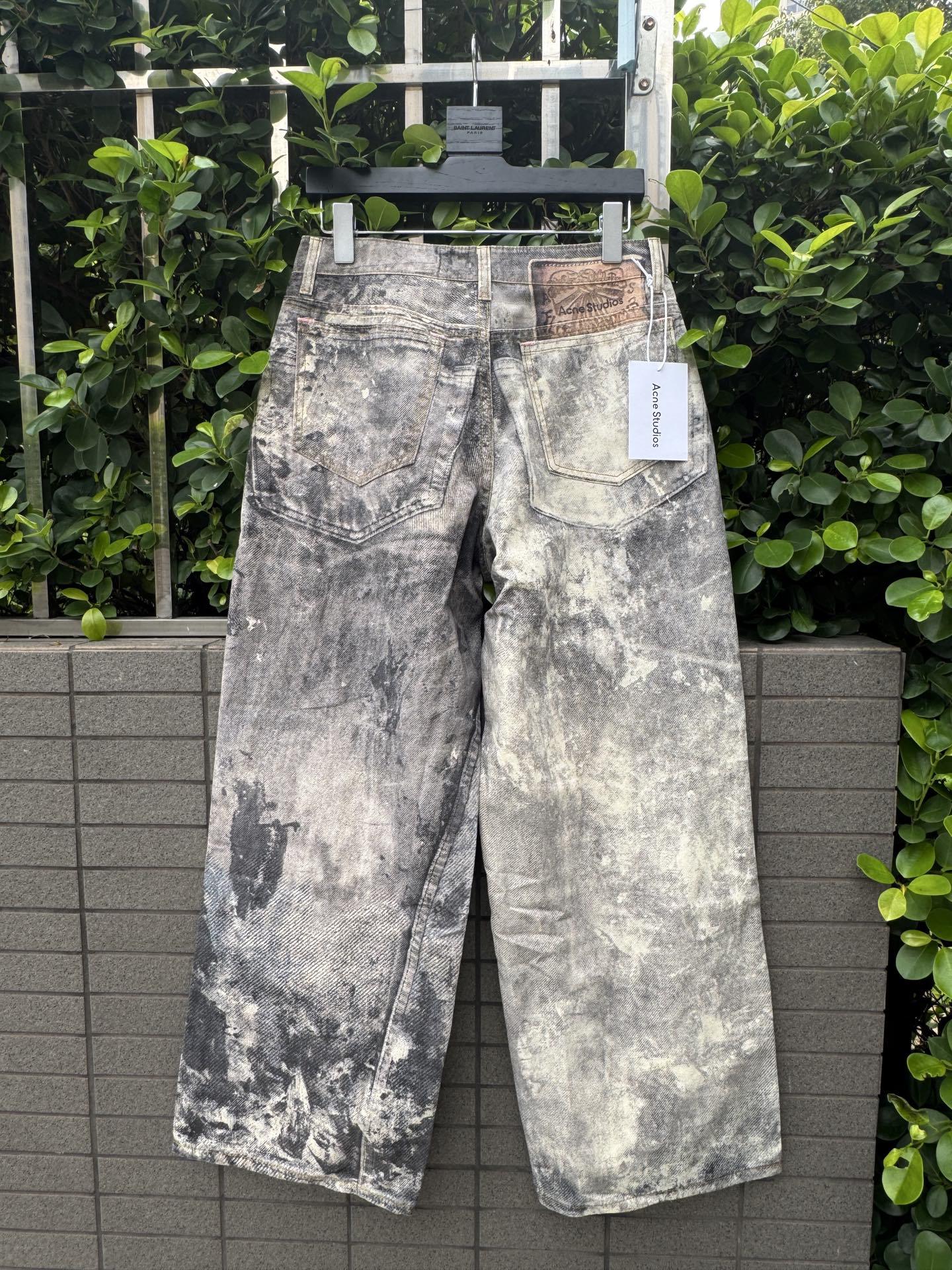 Acne Studios Loose fit trousers 1981 Cold grey