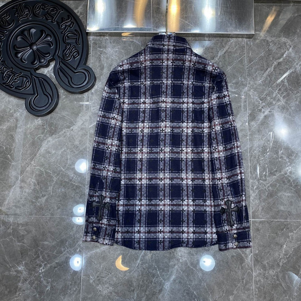 Chrome Hearts Loose Ends Monogram Cross Flannel