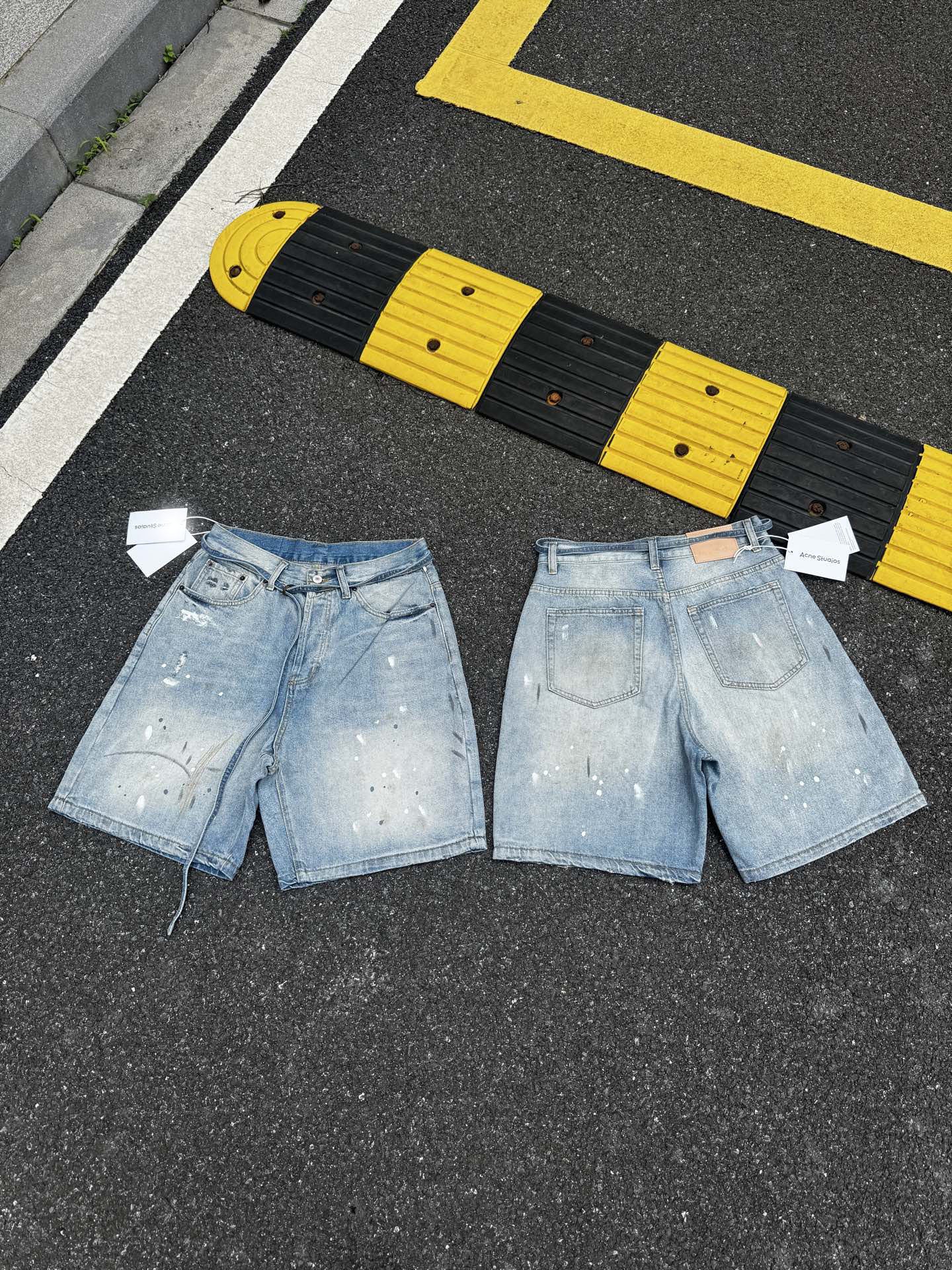 Acne Studios Loose Denim Jorts