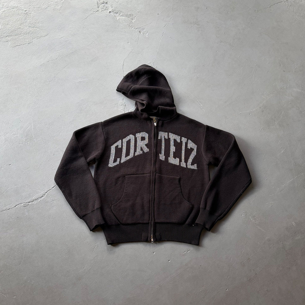 Corteiz 3M College Knit Zip Hoodie