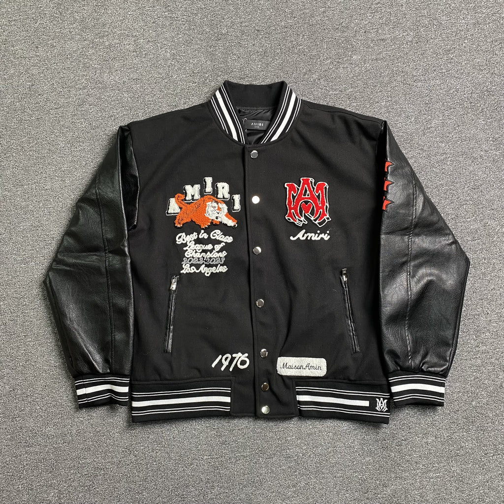 Amiri Mixed Varsity Jacket