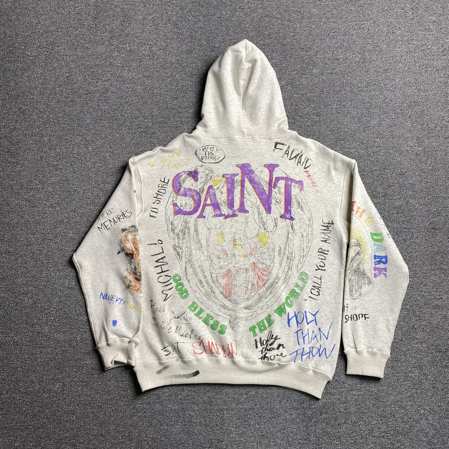 Saint Michael Mixed Hoodies