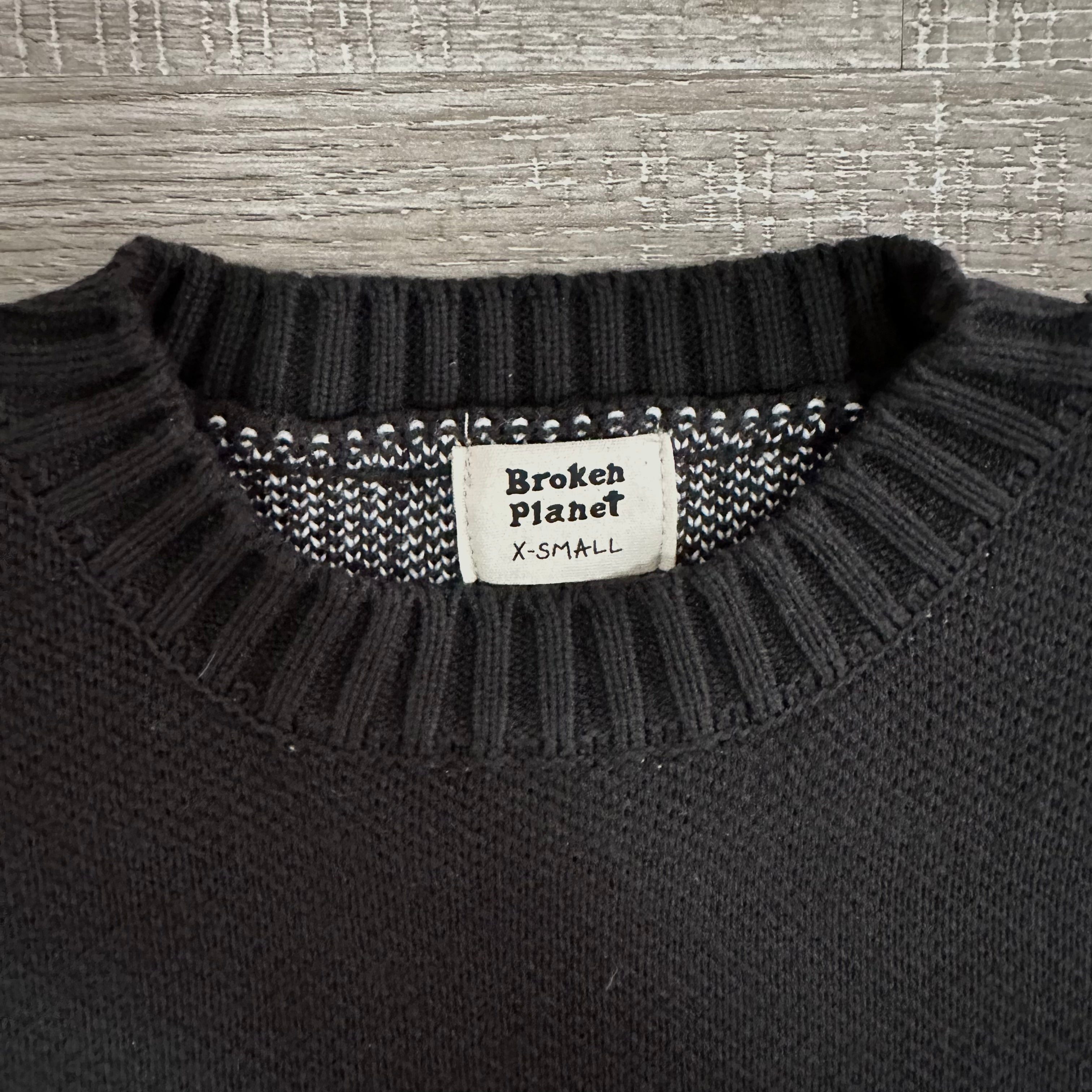 Broken Planet "Broken Heart" Knitted Sweater