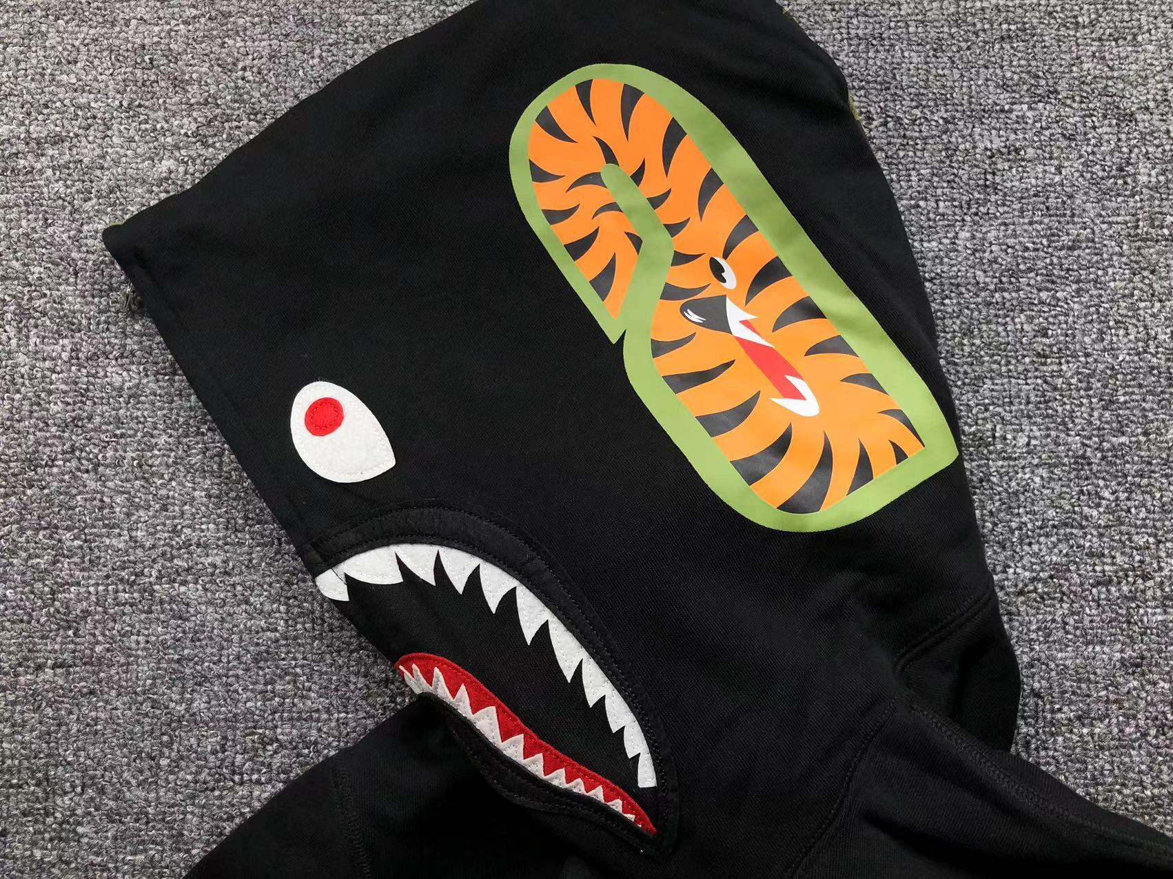 Bape Camo Half and Half Zip Hoodie