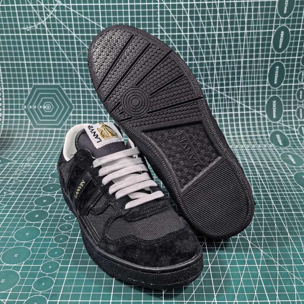 Lanvin Black Clay Sneakers