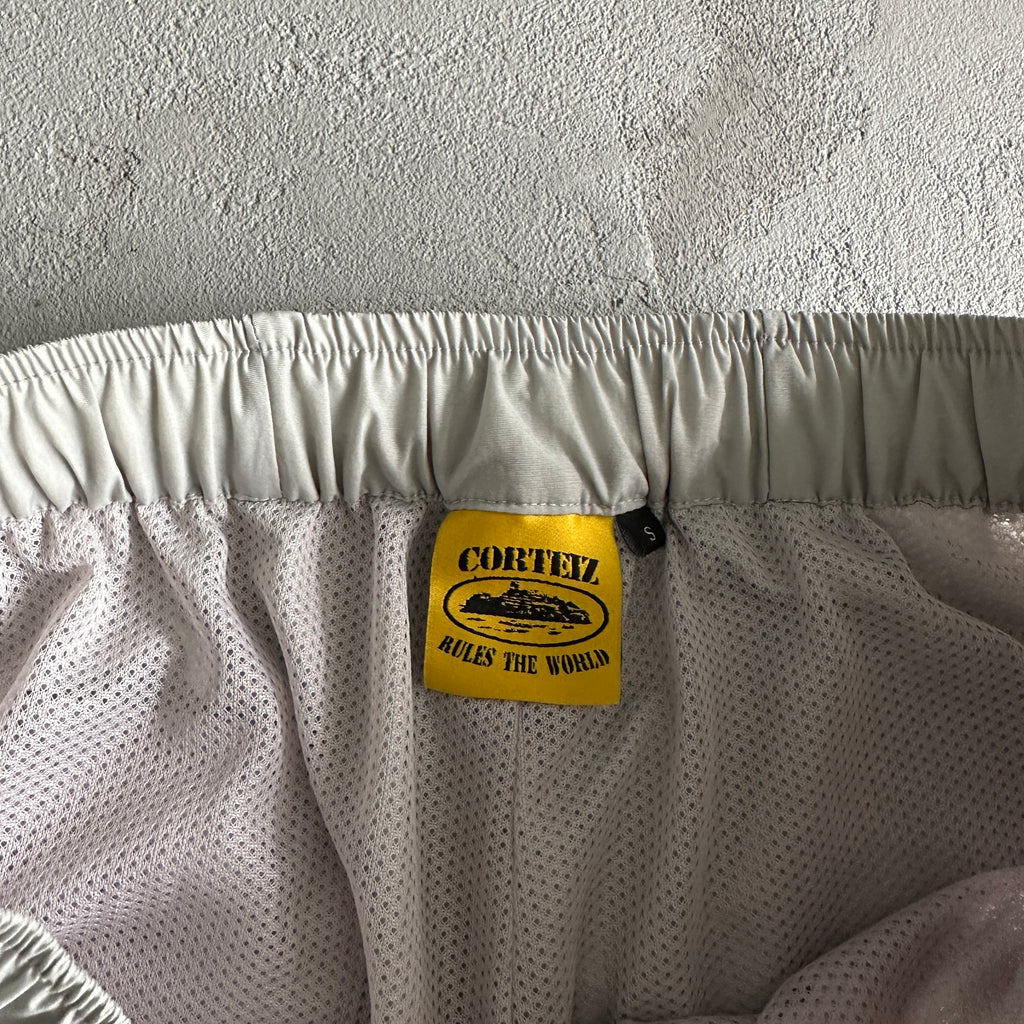 Corteiz CRTZ Nylon Gray Shorts