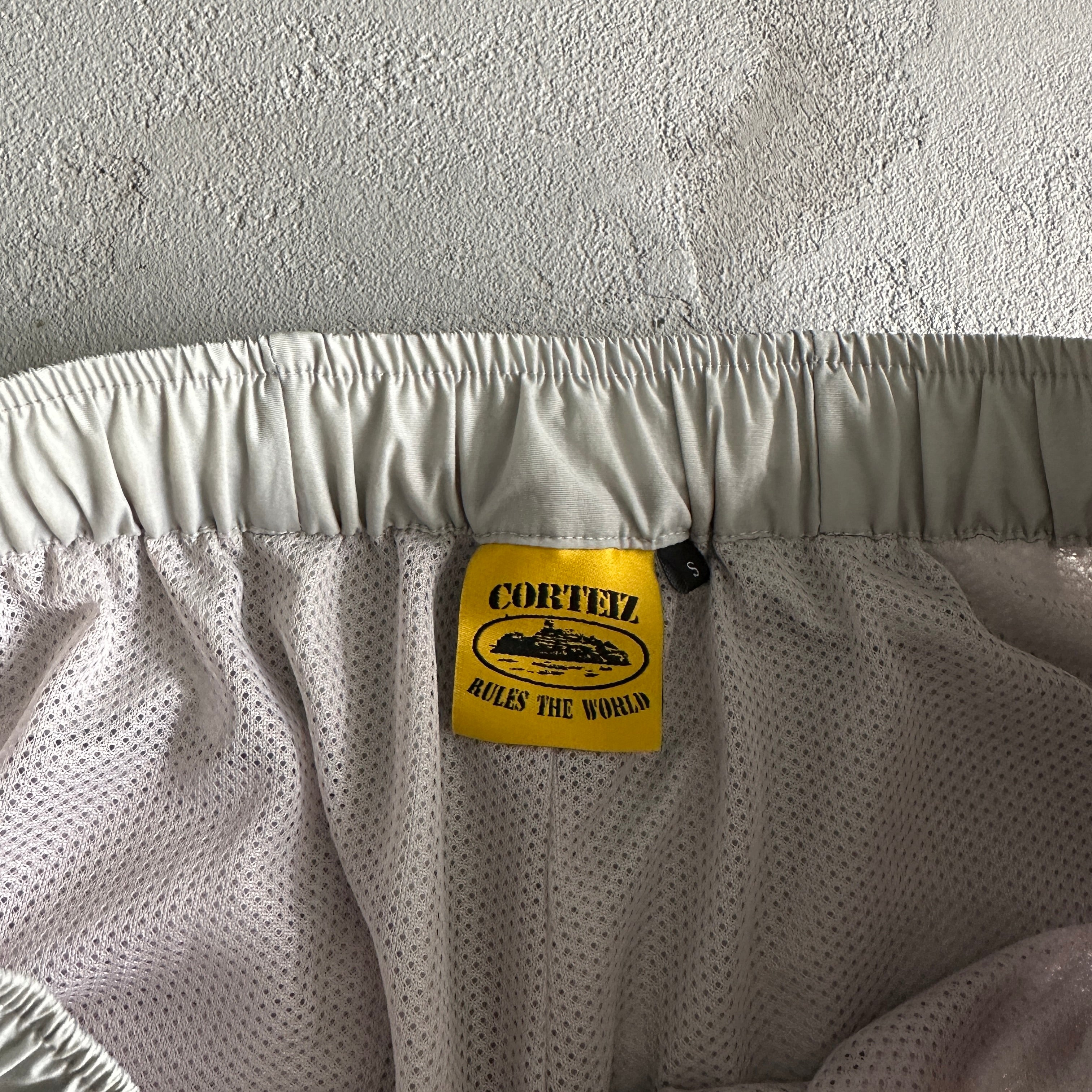 Corteiz CRTZ Nylon Gray Shorts