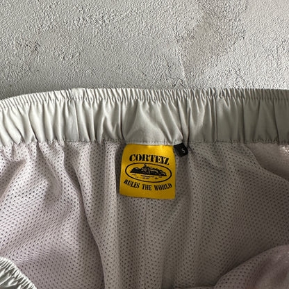 Corteiz CRTZ Nylon Gray Shorts