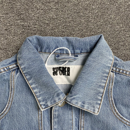 SP5DER Denim Tracksuits