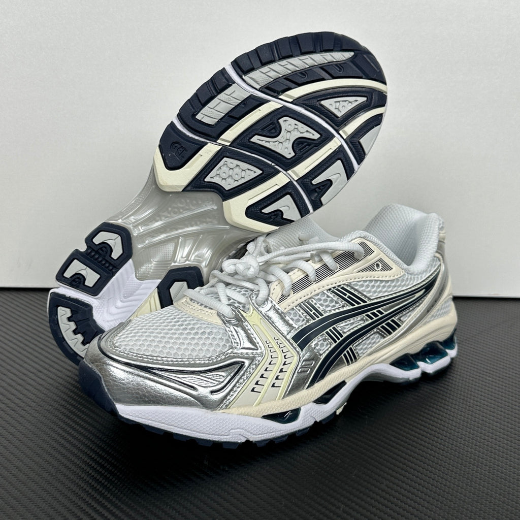 ASICS Gel-Kayano 14 Silver OYSTER WHITE/STEEPLE GREY