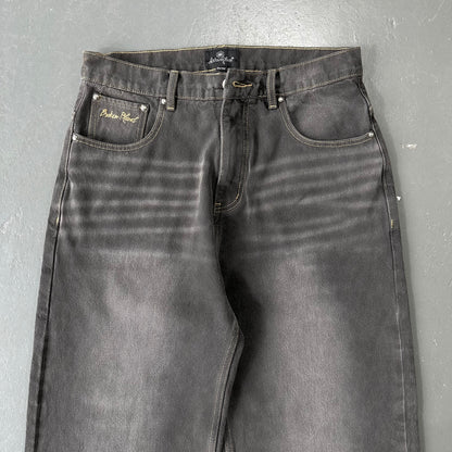 Broken Planet Washed Black Pants