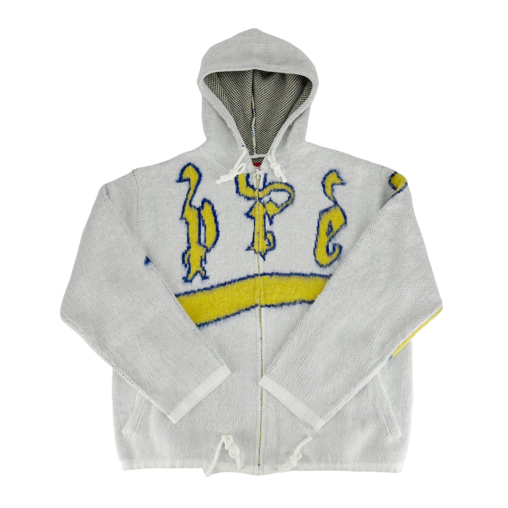 Supreme Accent Brushed Zip Up Hooded
