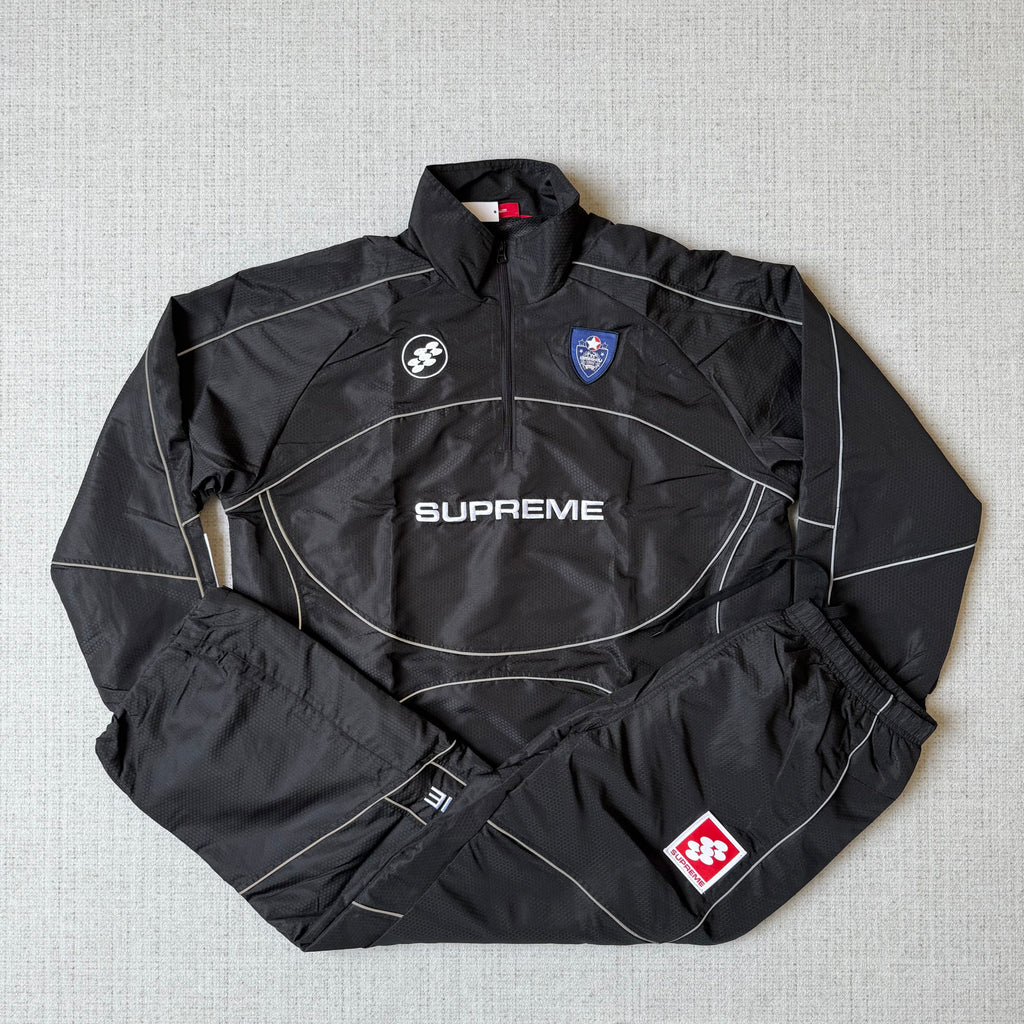 Supreme Reflective Piping Pullover Tracksuit