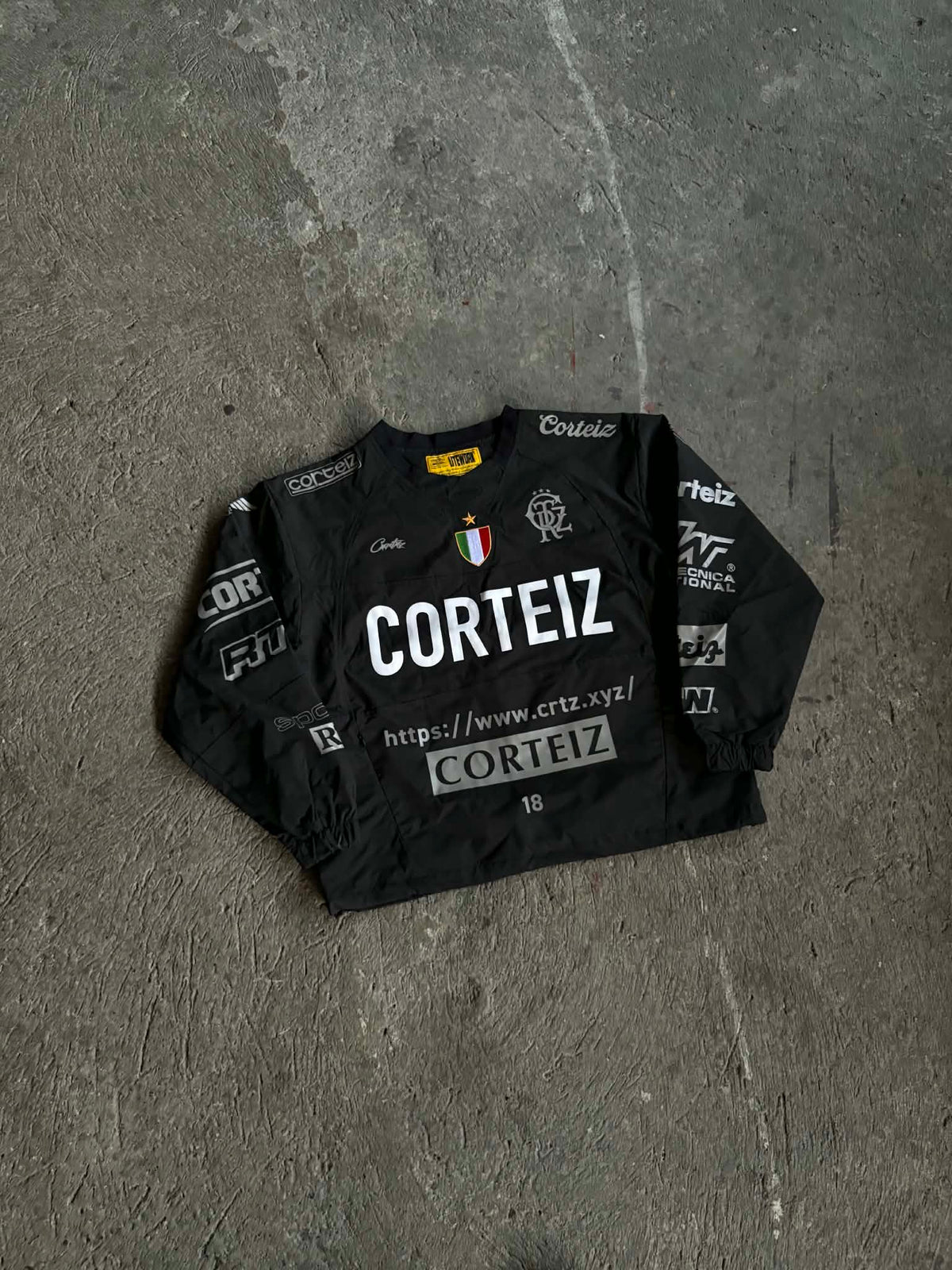 Corteiz Sponsor Training Pullover Black (ON-HAND)