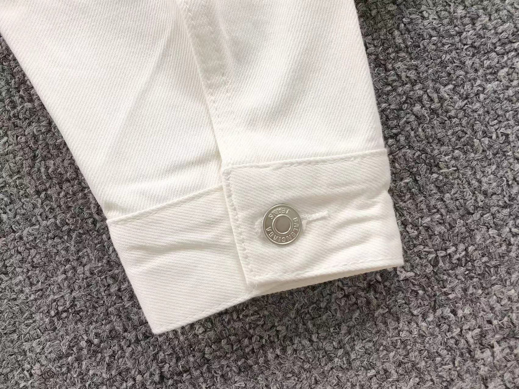 Balenciaga Backlogo Denim Jacket