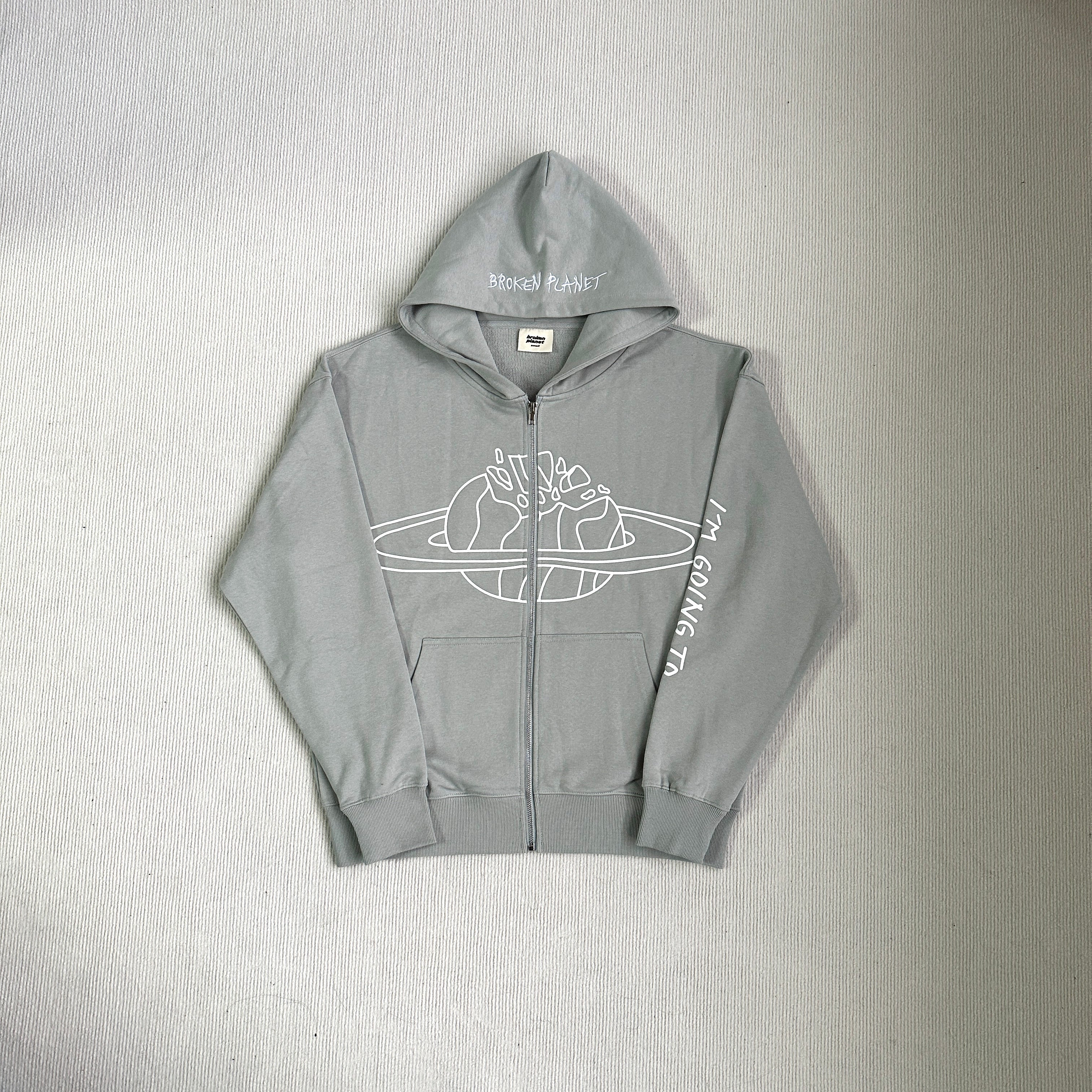 Broken Planet Zip-up Hoodies