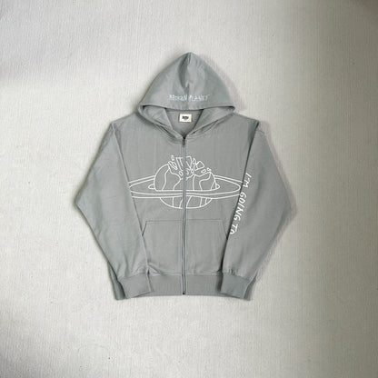 Broken Planet Zip-up Hoodies