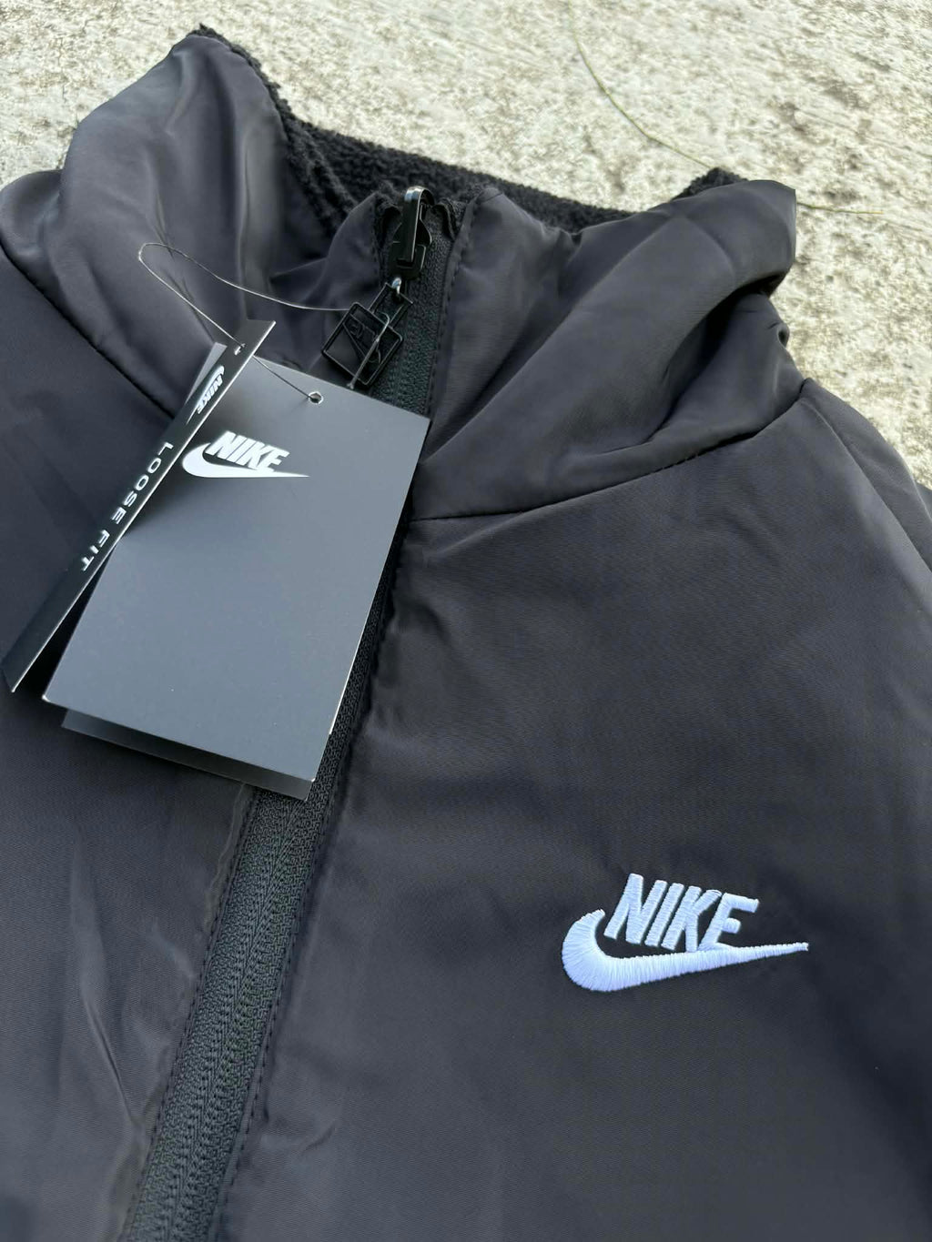 Nike Swoosh Fleece Reversible Jacket