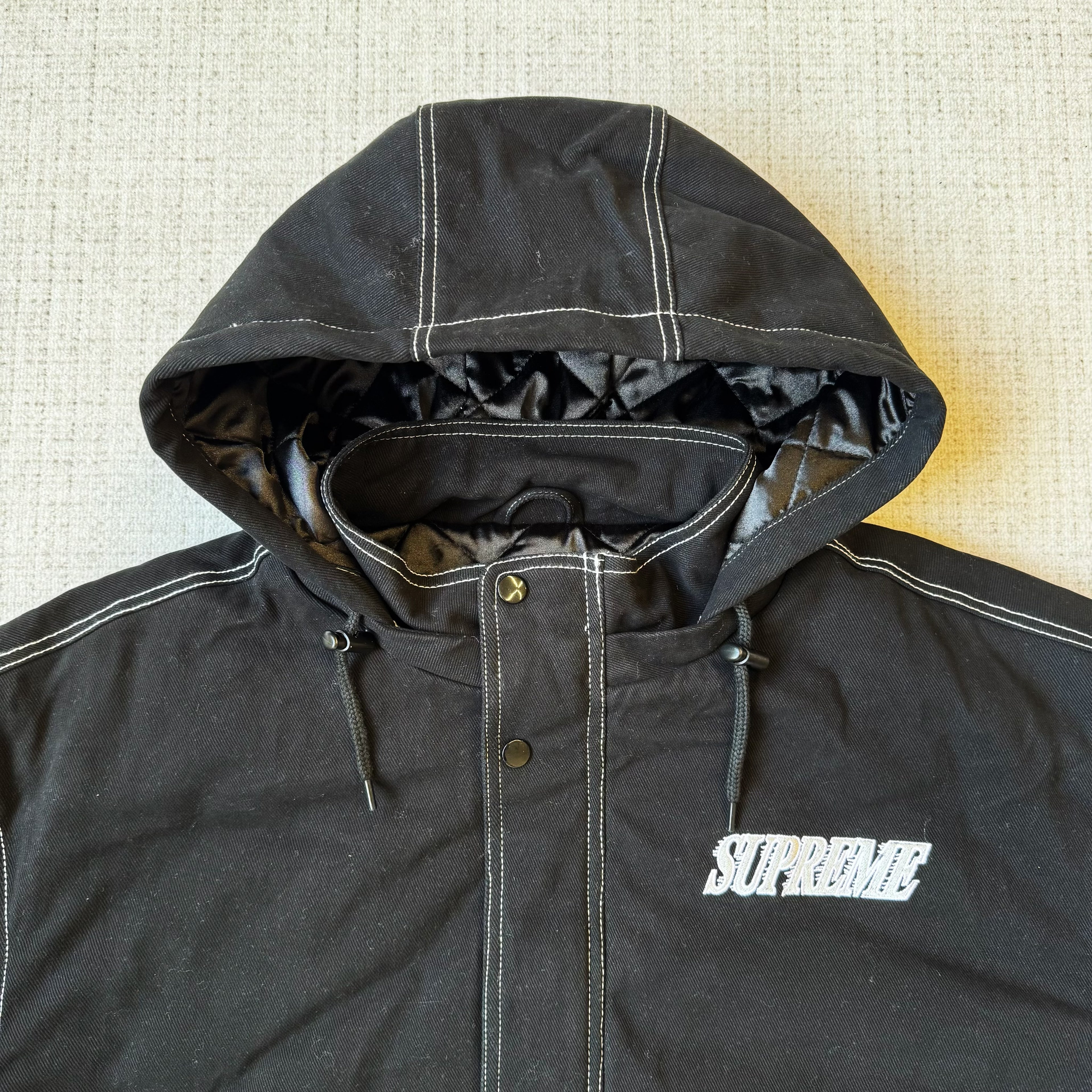 Supreme Mitchell & Ness Twill Stadium Jacket
