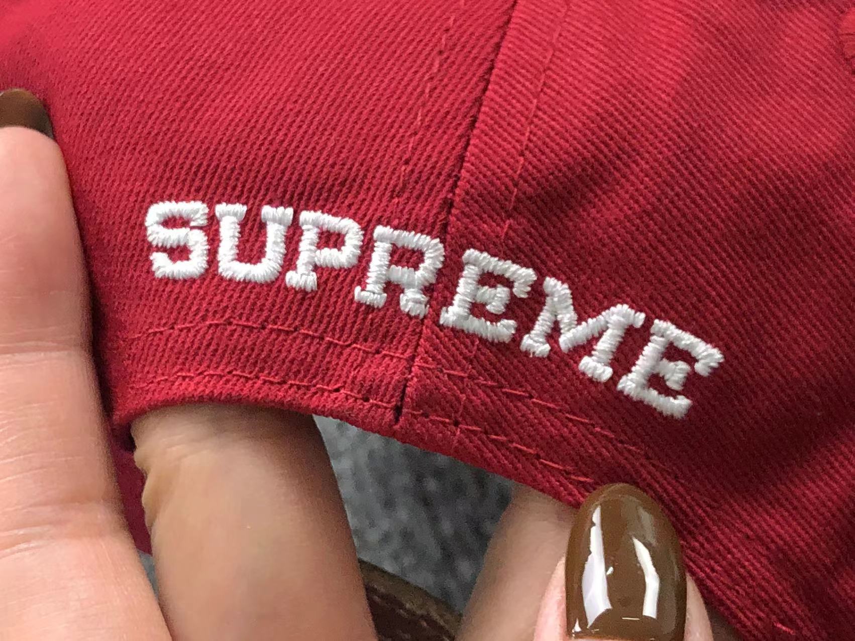 Supreme S Logo Cap