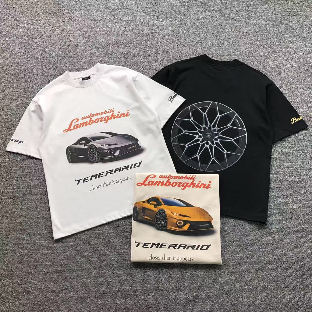 Balenciaga x Lamborghini Tees