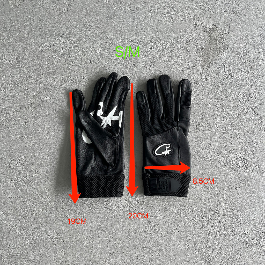 Corteiz Leather Gloves