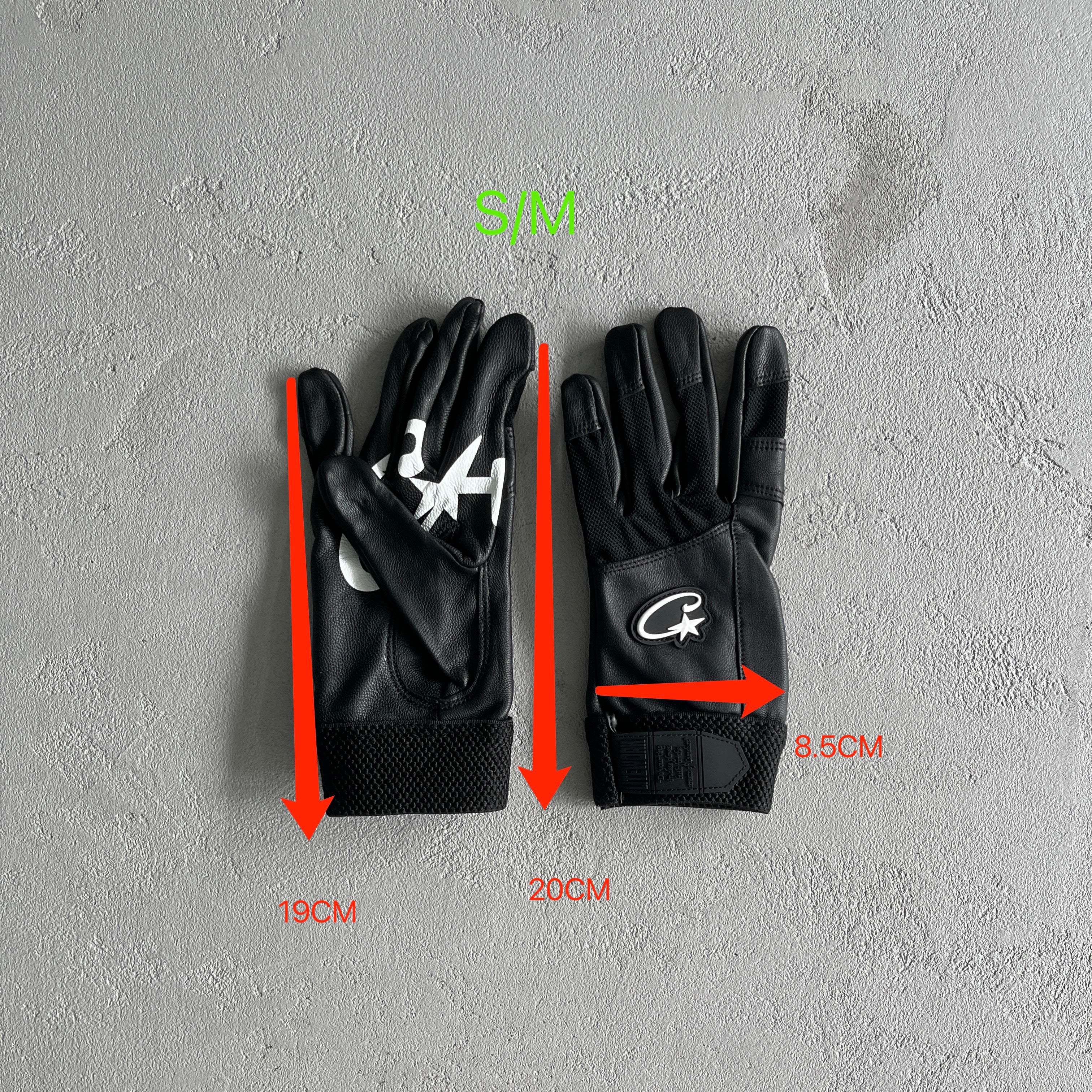 Corteiz Leather Gloves