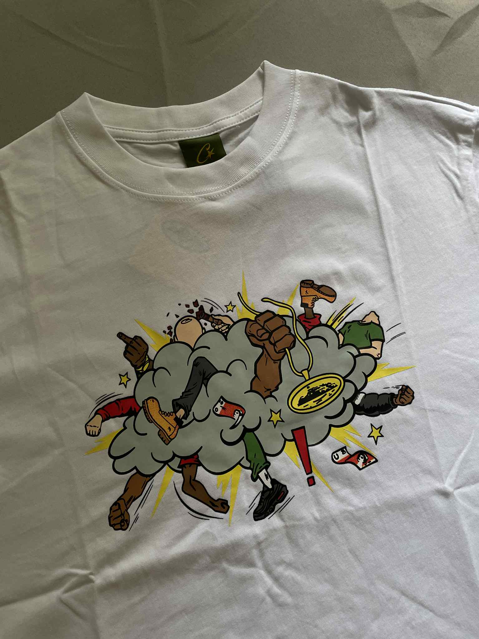 Corteiz Royal Rumble White Tee