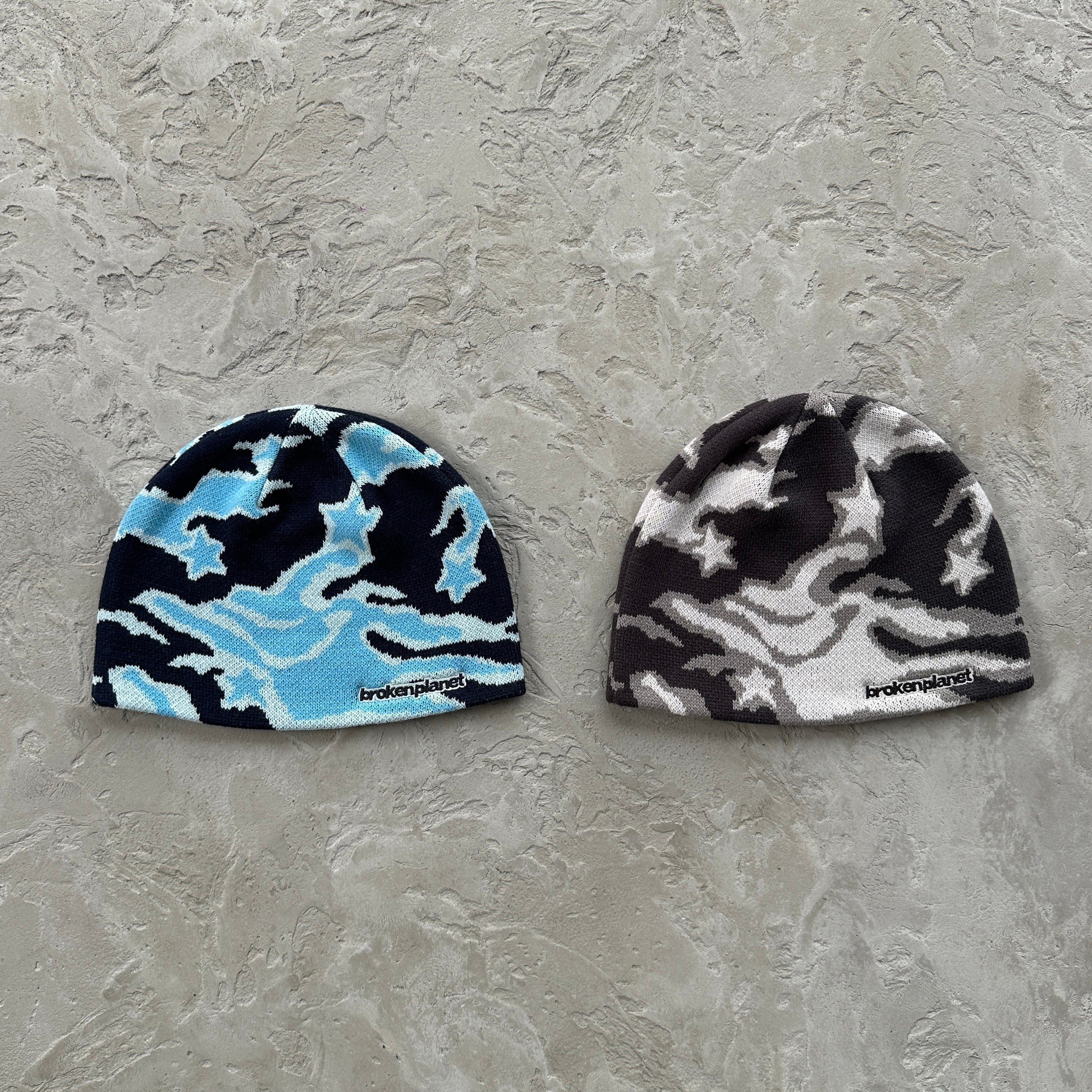 Broken Planet Star Camo Beanie