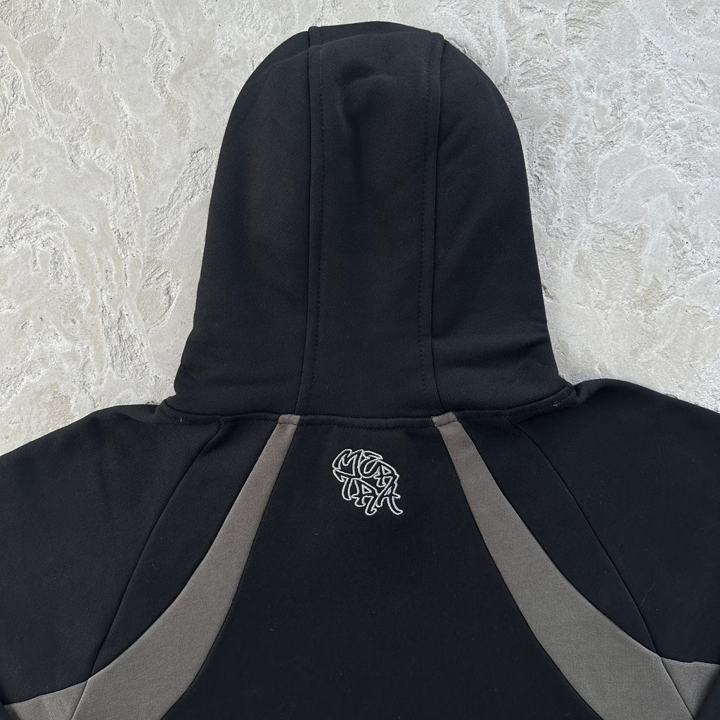 Mertra Colorblock Sports Suit Black