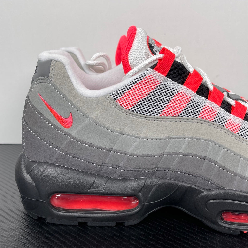 Nike Air Max 95 'Medium Ash and Solar Red'