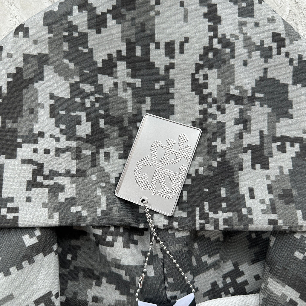 Mertra Glitch Camouflage Hoodie