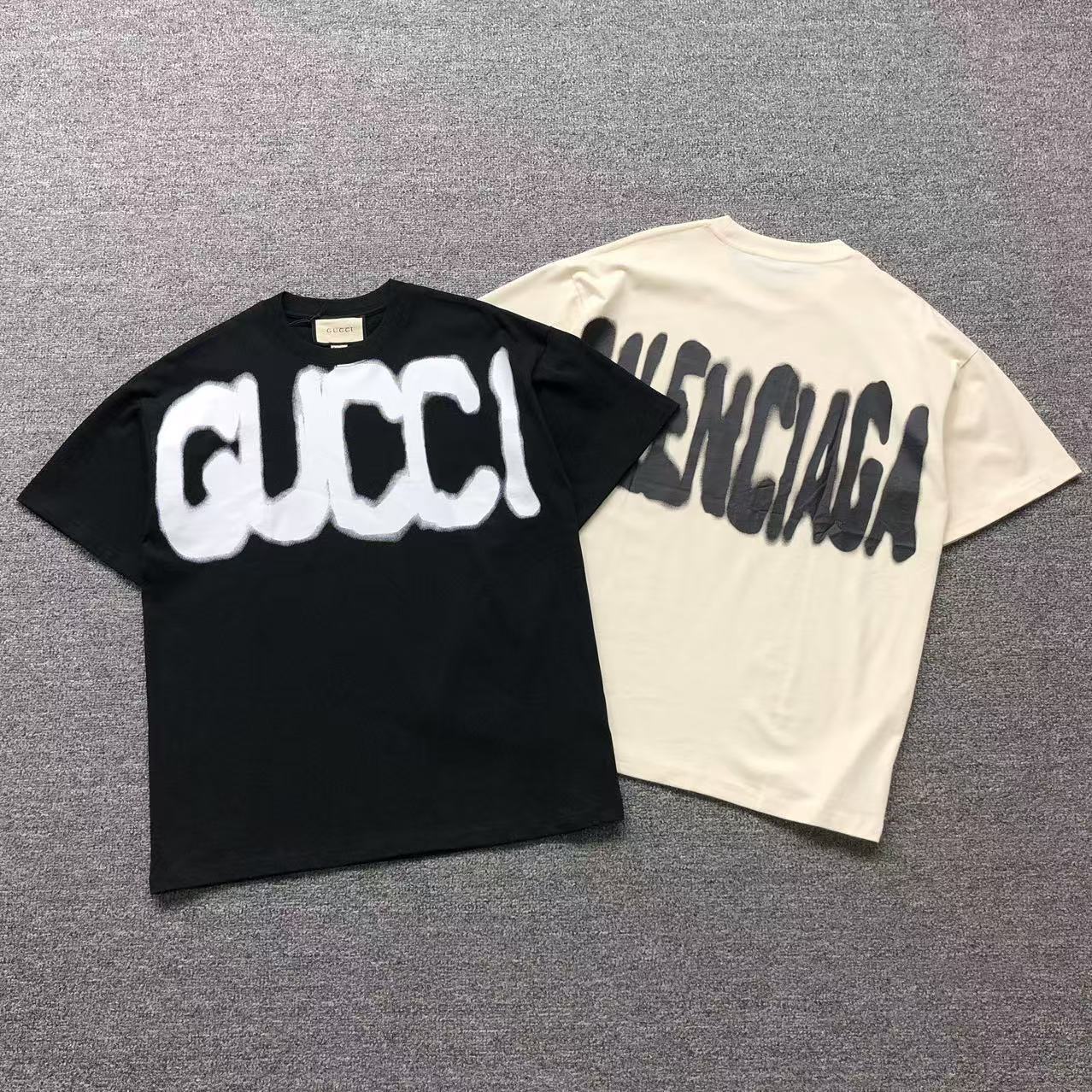 Gucci x Balenciaga Graffiti Tee