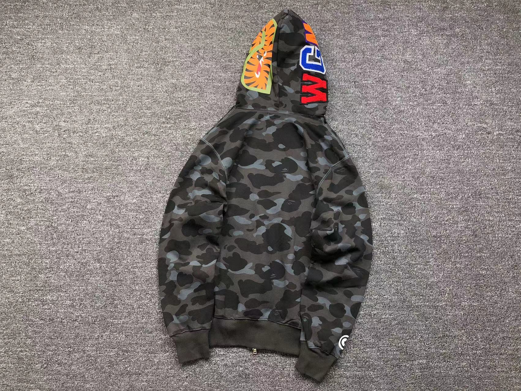 Bape Shark Camo Hoodies