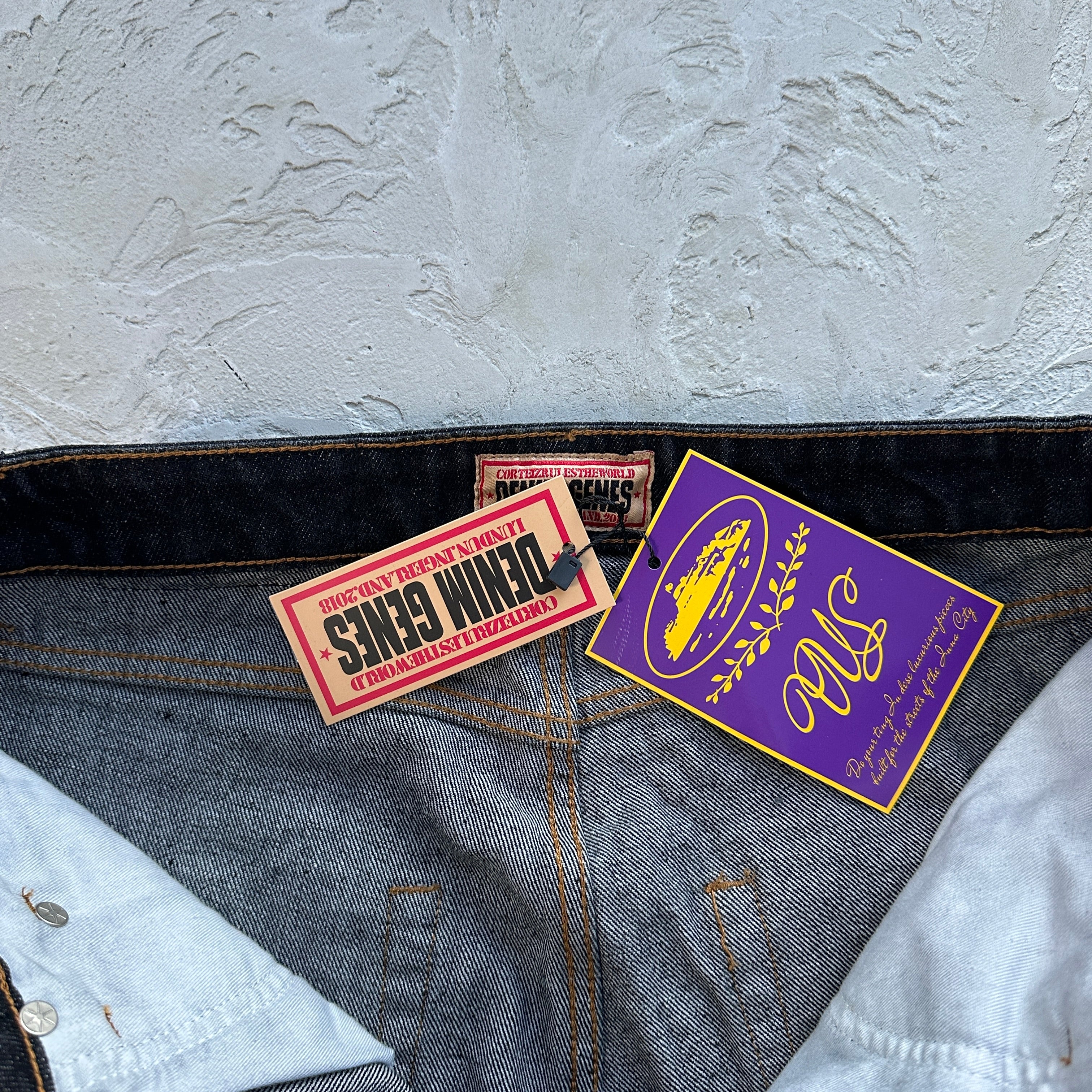Corteiz Dual Stripe Baggy Jeans