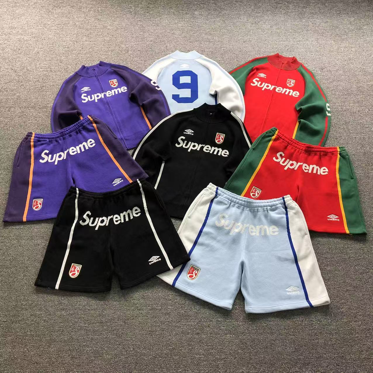 Supreme x Umbro Sweater Short-sets