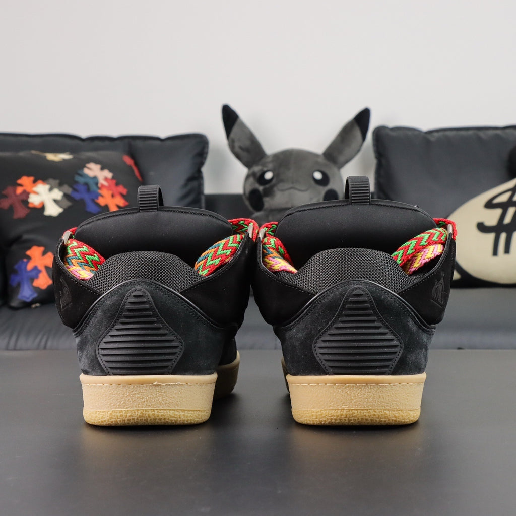 Lanvin Curb Sneakers Black Multicolor