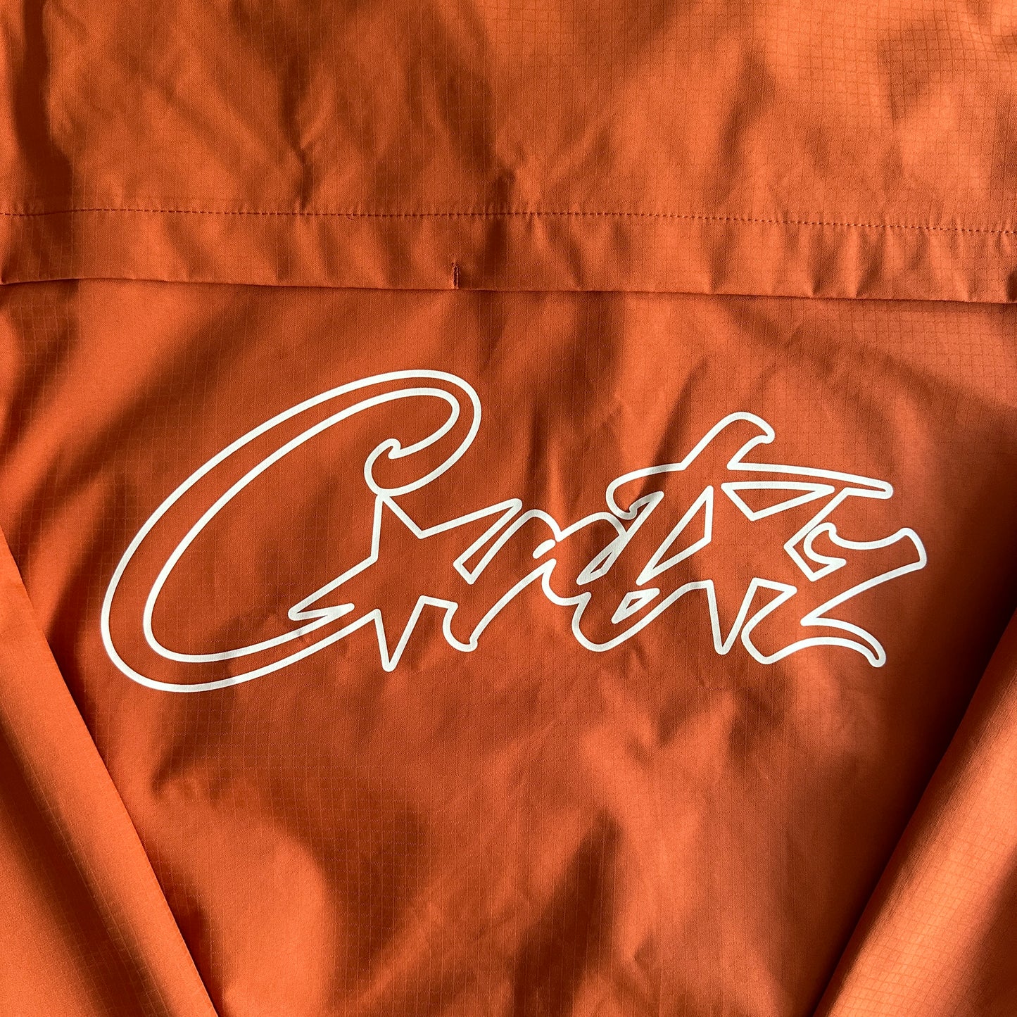 Corteiz Gutta Waterproof Bottoms Burnt Orange Tracksuit