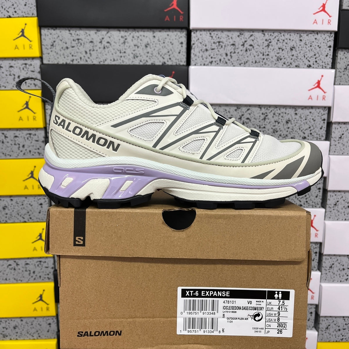 Salomon XT-6 Expanse Icicle / Sage / Cosmic Sky