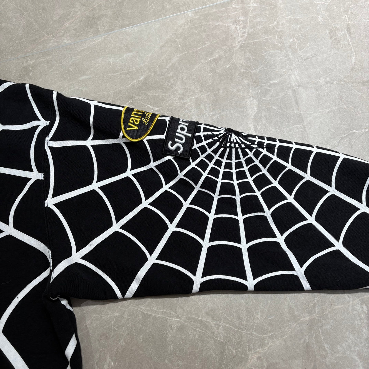 Supreme x Vanson Leathers x Marvel Spider-Man Hoodie