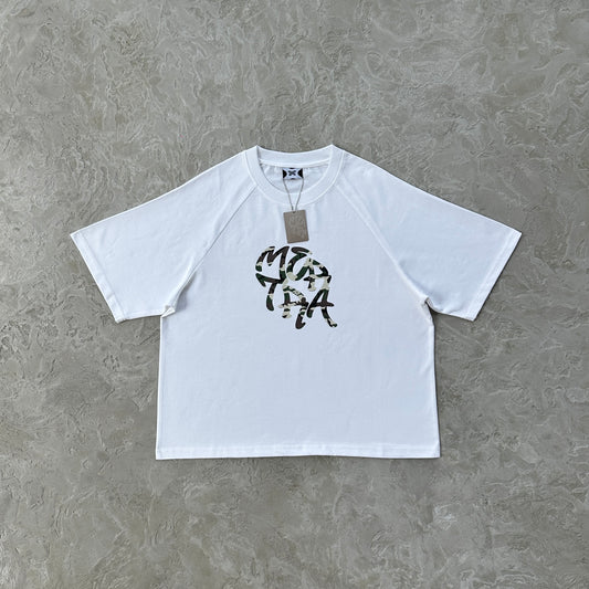 Mertra Camo White Tee