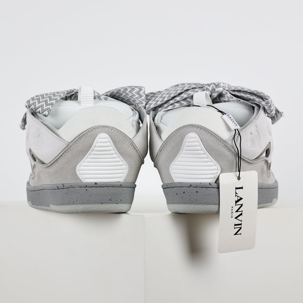 Lanvin Curb Sneakers in White