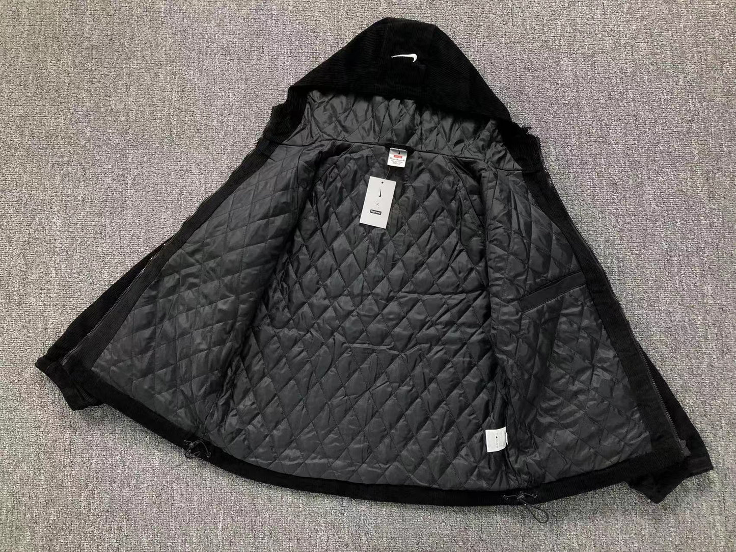 Supreme x Nike Arc Corduroy Hooded Jacket
