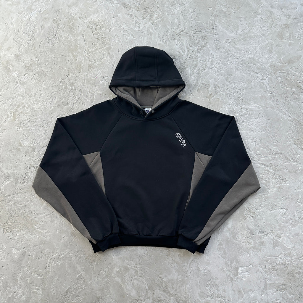 Mertra Colorblock Sports Suit Black